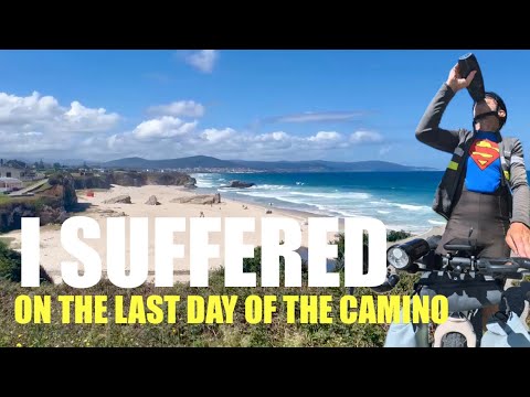  Last 40k was hell  BikePacking on Camino de Santiago Norte tough going into #Santander #bikepacking