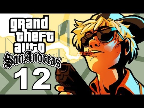 Grand Theft Auto San Andreas Gameplay / SSoHThrough Part 12 - Train Robbers