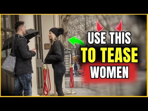 How To FLIRT & TEASE Women | Easy Flirting Hacks For EVERY MAN