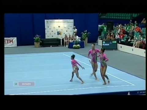 Acrobatic  2010  Womens  groups   Russia