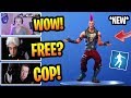STREAMERS REACT TO NEW FREE HOT MARAT EMOTE/DANCE! FORTNITE BEST MOMENTS