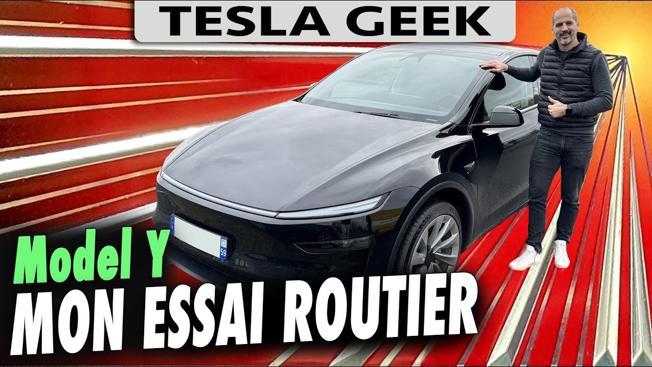 Driving the NEW MODEL Y! My test drive of TESLA's family SUV