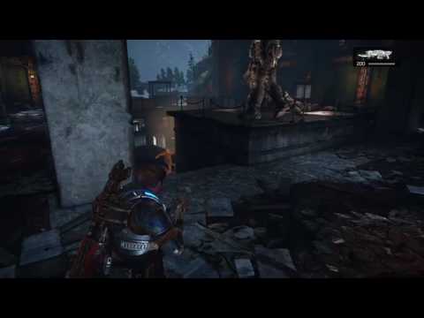 Gears of War 4 Museum Defense on insane, solo (Chapter 3, At the Doorstep)