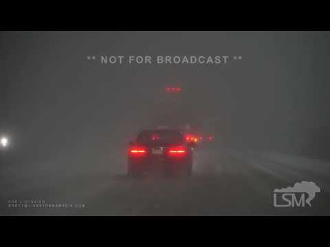 11-30-2022 Harborcreek, PA - Lake Effect Snow Leads to Spun out Semi I-90, Traffic Woes, Shoveling