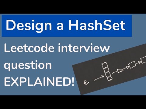 Design a Hashset - LeetCode Interview Coding Challenge [Java Brains]
