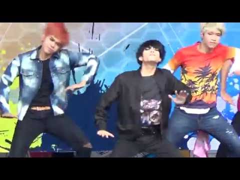 [FANCAM NUENG] 250616 BULLETPROOF COVER BTS - INTRO+FIRE @JK-STREET COVER DANCE 2016