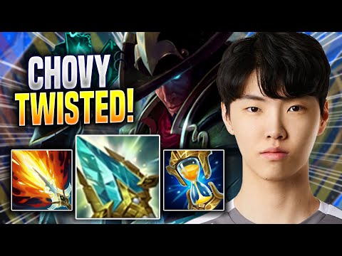 CHOVY IS SO CRAZY WITH TWISTED FATE! - GEN Chovy Plays Twisted Fate MID vs Zoe! | Preseason 2023