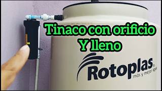 Cómo Tapar la fuga de un tinaco con agua 2026