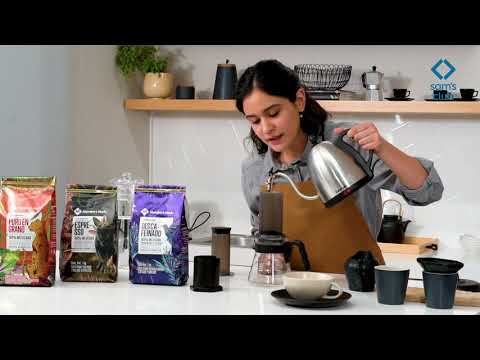 thumbnail video image 2 of Café Tostado y Molido Member's Mark  Descafeinado Sierra Madre de Chiapas 1 kg, 2 of 5