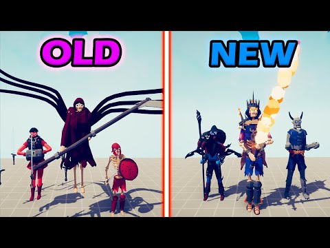 NEW SPOOKY TEAM vs OLD SPOOKY TEAM - Totally Accurate Battle Simulator | TABS
