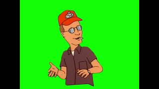 Dale Gribble “see if makes things more comedic” King of the Hill green screen