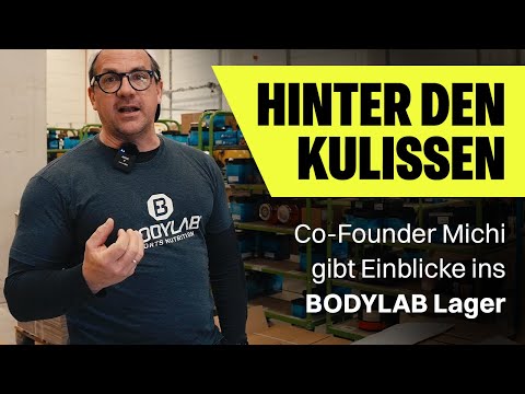 Blick hinter die Kulissen: Wir nehmen dich mit in unser BODYLAB Lager!