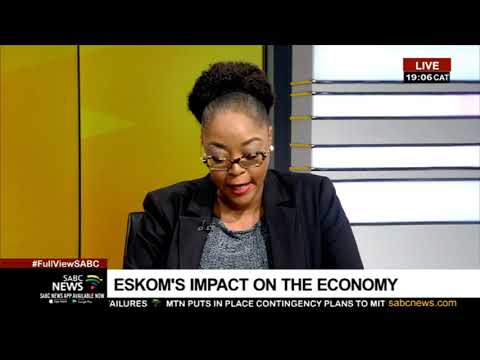 Eskom's impact on the economy: Dr. Khaya Sithole