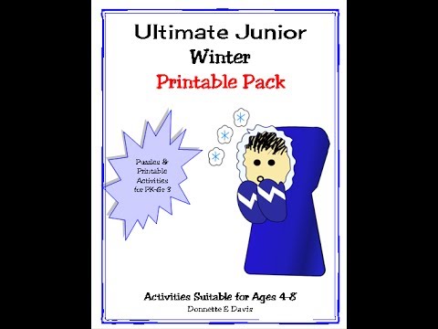 Winter Printable Activity Pack