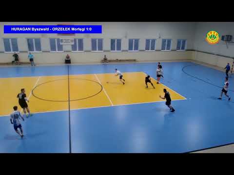 HURAGAN Byszwałd - ORZEŁEK Mortęgi 1:6 (1:2) (Byszwałd, 02.01.2022 r.)
