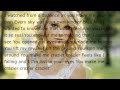 Taylor Swift Crazier- Karaoke and Lyrics! 
