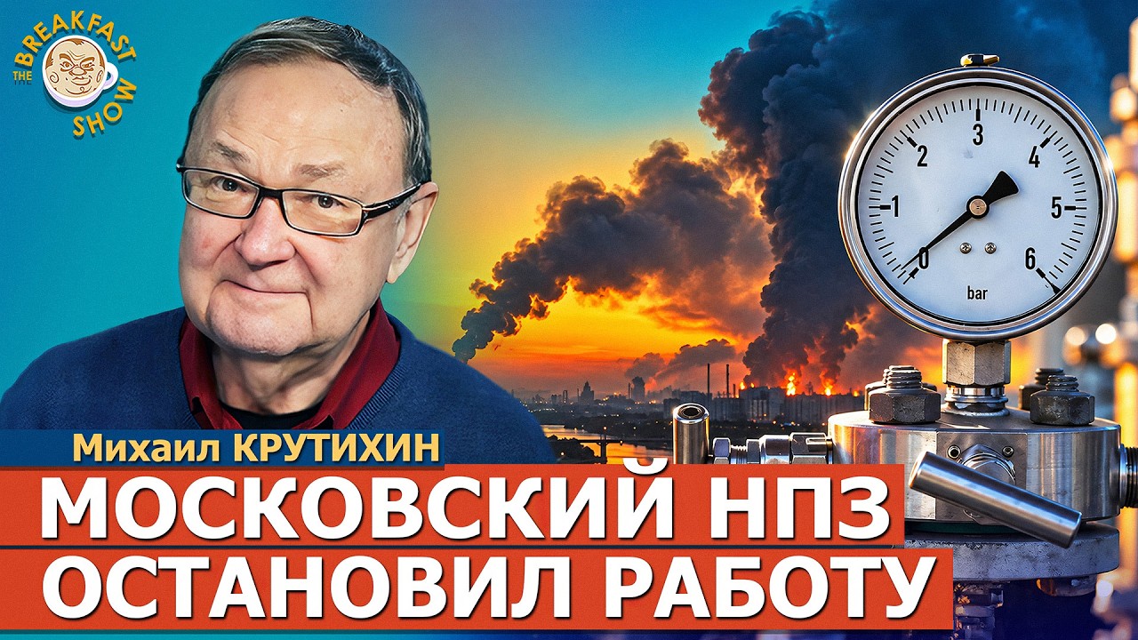 Удар по НПЗ в Москве: завод в Капотне остановлен надолго | Михаил Крутихин на 