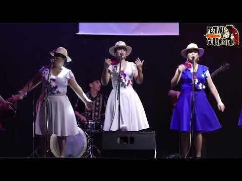 Las Paraguayas - Actuación completa en el festival del Guarnipitan ciudad de Villeta
