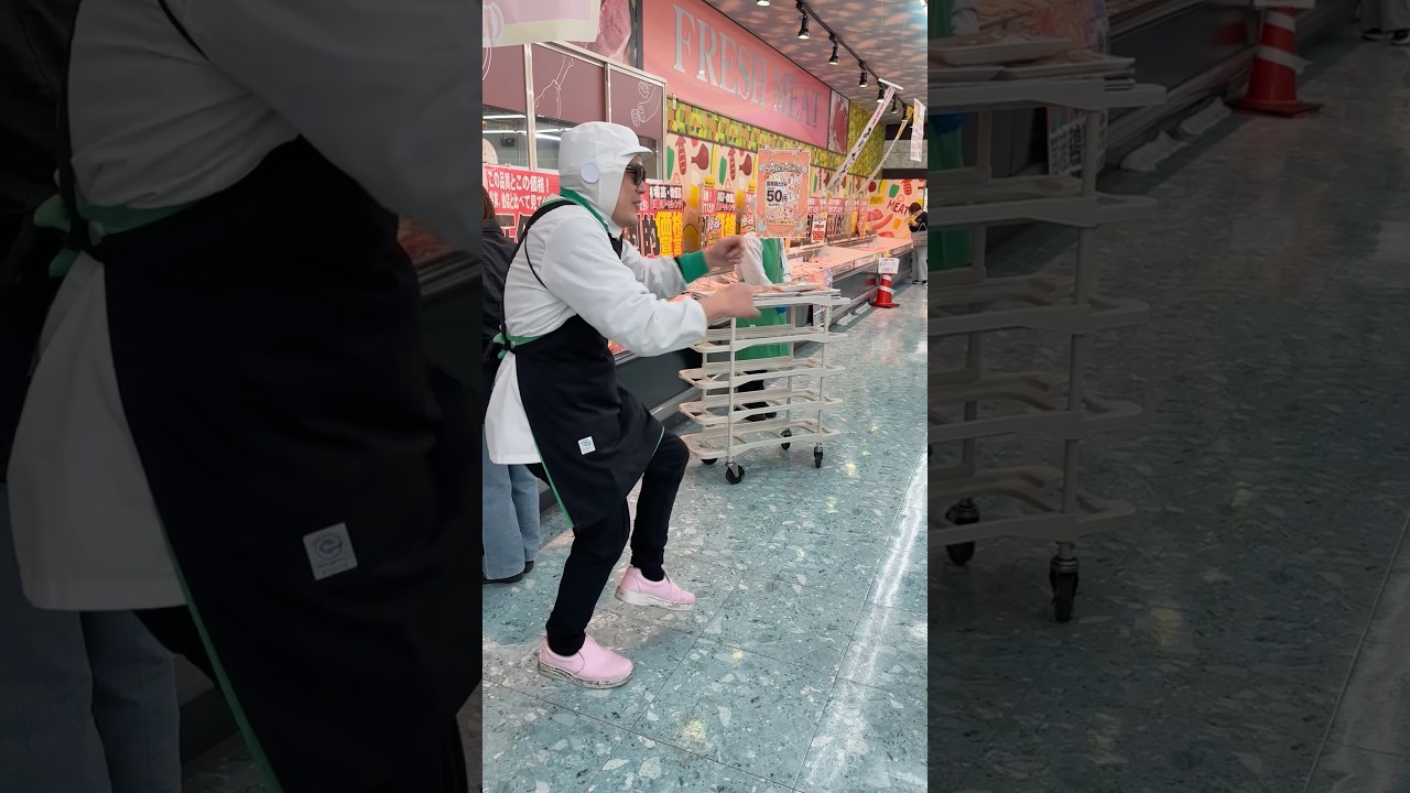 ほのぼのしたスーパーの日常