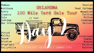 Day 2 | Oklahoma 100 Mile Yard Sale Tour
