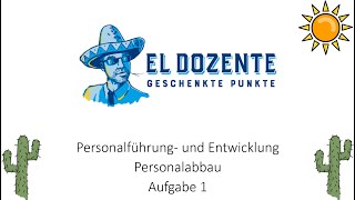Personalabbau Industriemeister Personalführung- und entwicklung