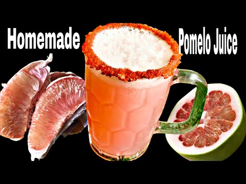 Pomelo Fruit Juice  | How To Make Pomelo Fruit Juice | Grapefruit Juice Recipe 