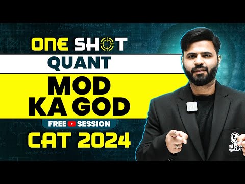 Functions Complete Modulus in One Shot | CAT 2024 Quant Preparation
