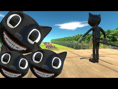 Cartoon cat challenge Infernals factions  -- Animal Revolt Battle Simulator