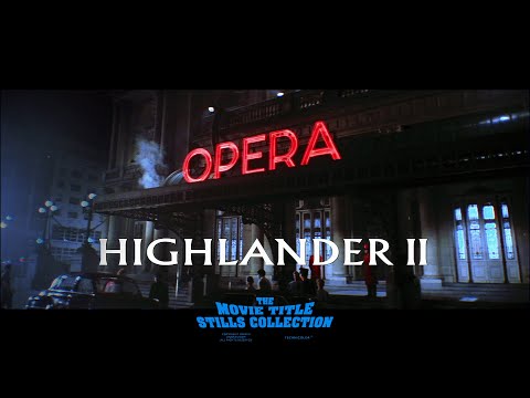 Highlander II: The Quickening (1991) title sequence