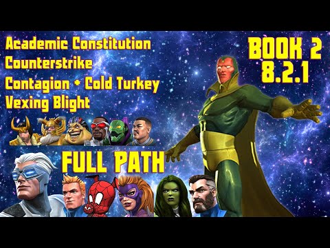 MCOC Act 8.2.1 Academic Constitution + Contagion + Counterstrike + Vexing Blight w/ OgVision Boss