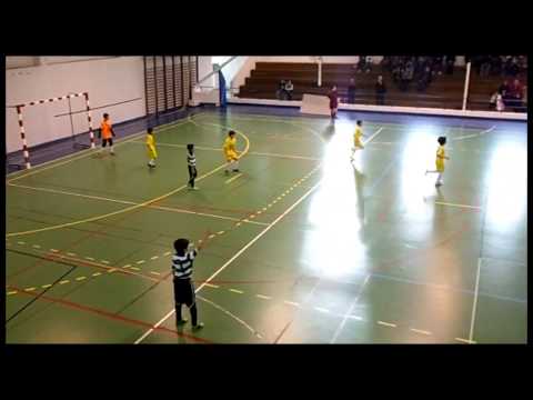 13/14 Golos Juniores E - 1ªJornada 2ªFase Camp. Distrital - At. Cacém (1) x SCP (12)
