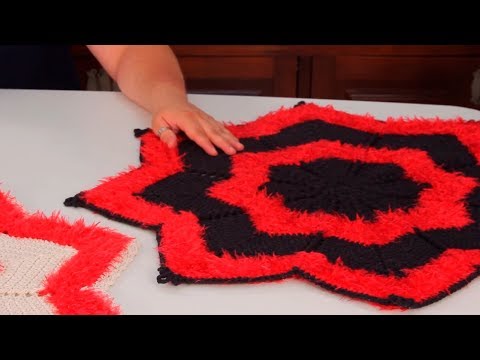 Tapete de Crochê Estrela por Marcelo Nunes