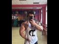 Short FLexing Video in the Gym