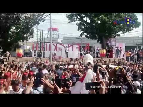 Prabowo Tiba di Bengkulu, Didampingi Raffi Ahmad dan Zulkifl