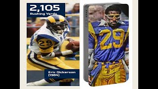 Eric Dickerson with Lenny Moon on College Years & NFL Rushing Record