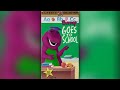 Barney Goes To School 1990 1996 VHS Release