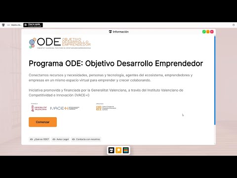 Videotutorial del proceso de candidatos al programa ODE