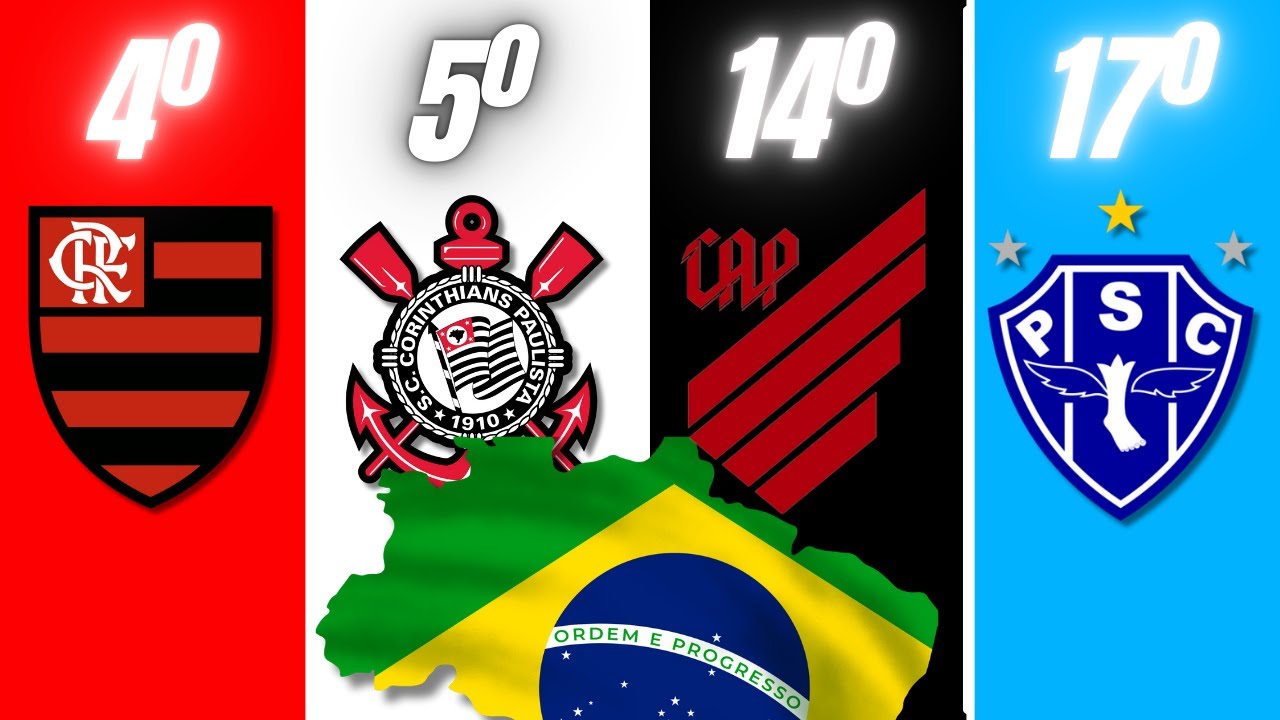 48 MAIORES CLUBES DO BRASIL