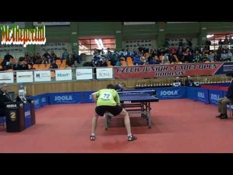 Table Tennis Czech Youth Open 2015 - Bence Majoros Vs Konstantin Chernov - (1/2 Final)