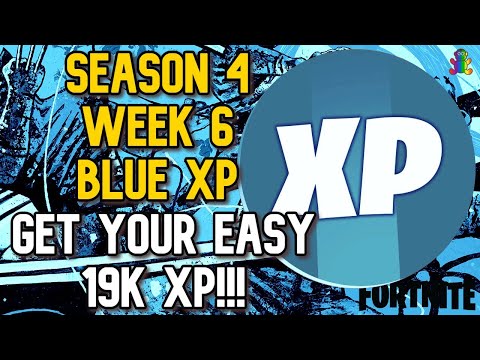 Season 4: All BLUE XP COIN Locations Week 6