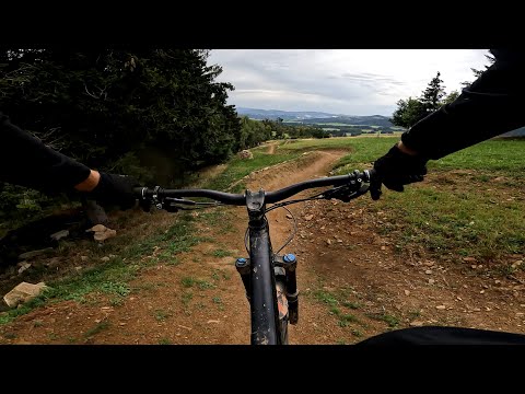 Kraličák bikepark červený trail 2022