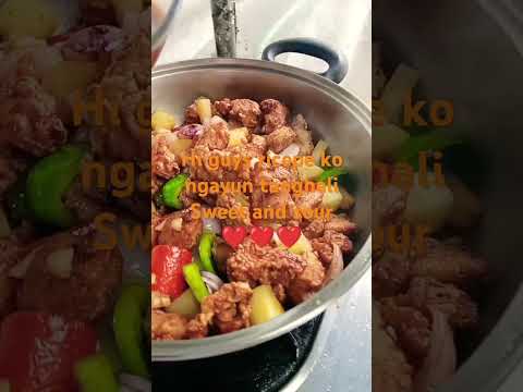 sweet and sour chicken 🐔🐔🐔#lutongilokano
