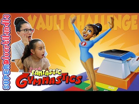 FANTASTIC GYMNASTICS 🏆 Vault Challenge de Hasbro! SUPERDivertilandia.