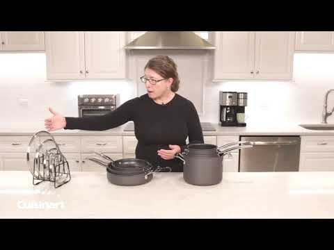 Cuisinart Smart Nest Hard Anodized 11-Piece Cookware Set