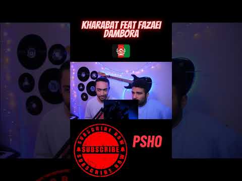«ری اکشن به فضایی و خرابات «دمبوره🔥Kharabat Feat Fazaei - Dambora REACTION#رپ_دری #rapdari #shorts