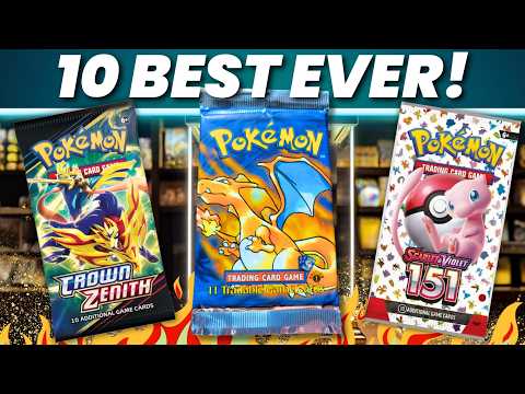 10 GREATEST Pokemon Sets Of All Time!