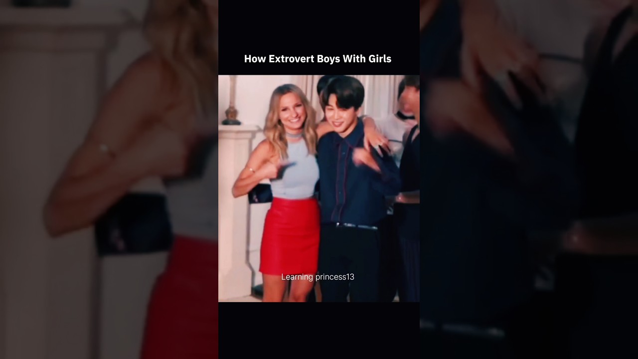 How Extrovert boys with girl vs introvert 😎😏~|| pls like & sub.#btsshorts#shorts#btsedits#btsforever