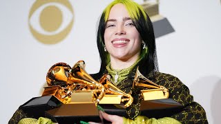 video: Grammys 2020: Billie Eilish sweeps awards as Kobe Bryant's death overshadows ceremony