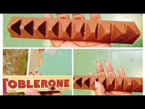 Toblerone Fruit and nuts chocolate||toblerone Malayalam review|| #simplyjyovlogs