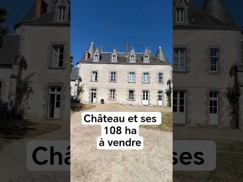 A VENDRE / FOR SALE: Château XV-XVI et XIXe avec son hameau et ses 108 hectares, proche de Limoges